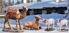 SPECIAL ANIMALS FOR THE OUTDOOR REAL LIFE NATIVITY (4-PIECE SET)